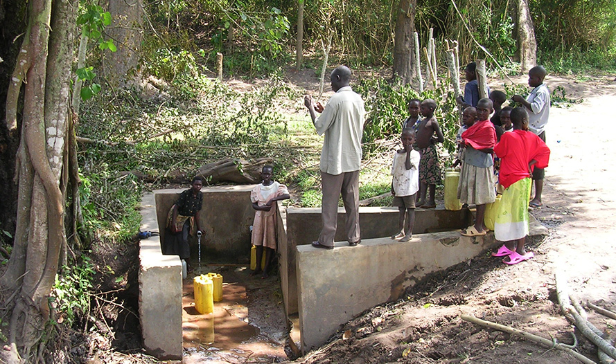 Uganda Buwagi borehole